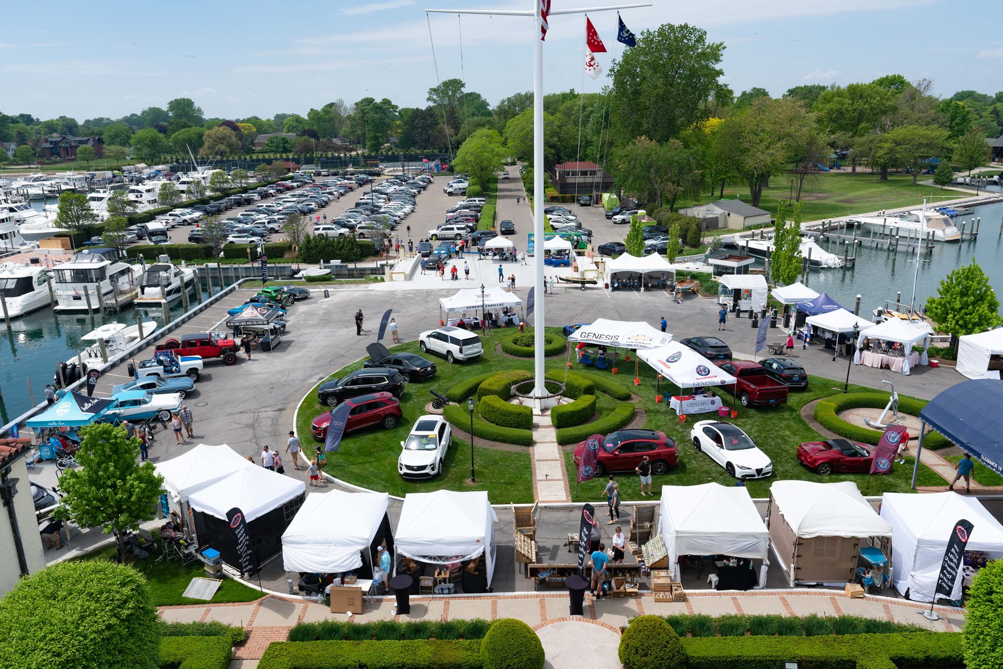 boat show grosse pointe yacht club